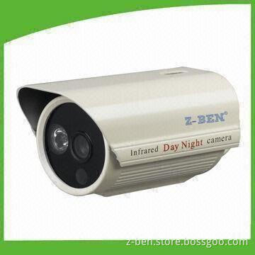 Vandal-proof IR Camera with 1-piece Dot-matrix High Power IR LEDs, 700TVL Horizontal Resolution